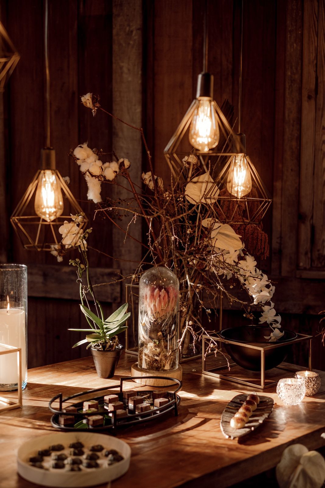 Foto Jantar Dia dos Namorados- Villa Mandacaru - Itu-SP - Decoração Boho Industrial Foto Jantar Dia dos Namorados- Villa Mandacaru - Itu-SP - Decoração Boho Industrial - Imagem 46